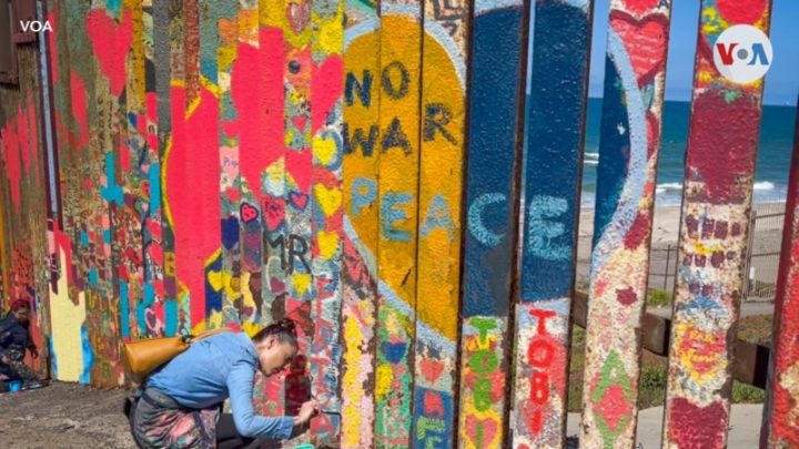 El muro fronterizo: de obstáculo a lienzo de la esperanza