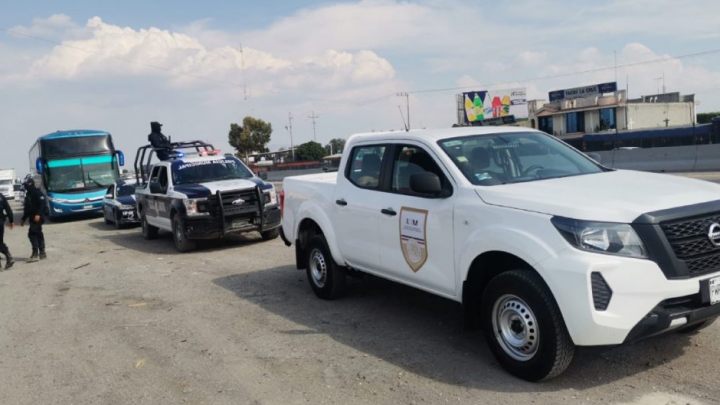 #INM localiza a 123 migrantes en autobús turístico que transitaba por Puebla México