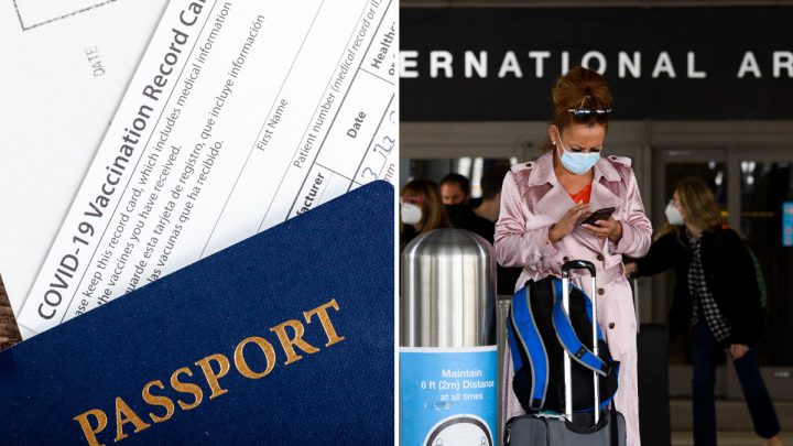 EEUU extiende requisito de vacunación contra el COVID-19 para visitantes extranjeros