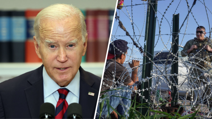 Biden ordena ampliar el muro fronterizo en Texas ante el aumento de cruces ilegales