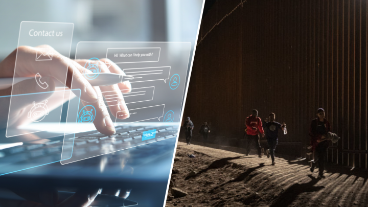 Usan inteligencia artificial para extorsionar a familias migrantes