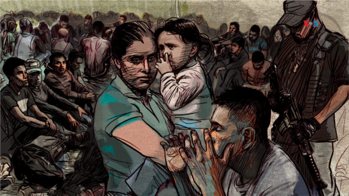 Investigan el hallazgo de un grupo de 726 migrantes en un almacén del centro de México