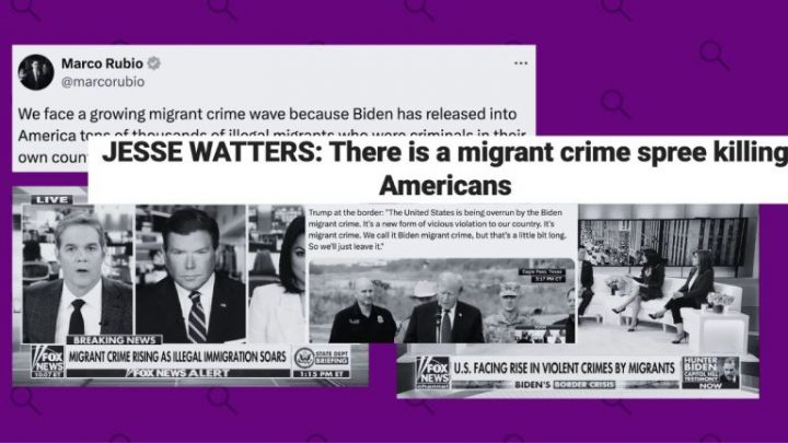 No hay datos estadísticos que demuestren la existencia de una “ola de criminalidad” causada por migrantes