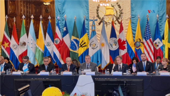 Blinken participa en Guatemala en reunión regional sobre migración