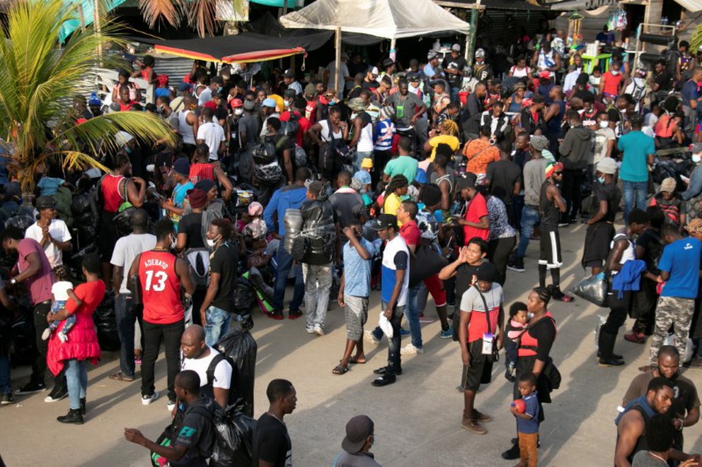 La crisis migratoria en Colombia.
