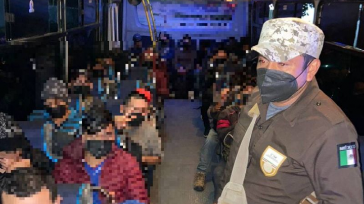 Rescatan a 198 migrantes en Puerto Escondido; había 20 niños no acompañados