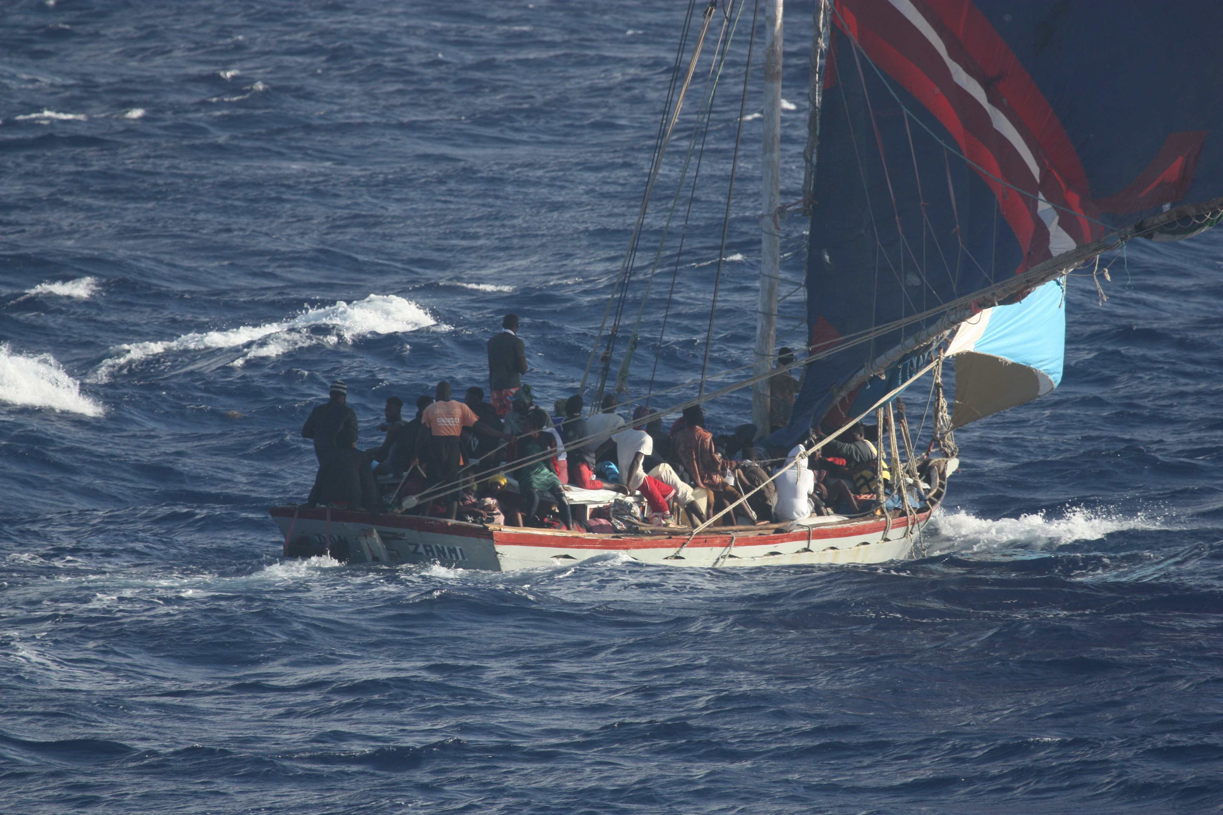 Guardia Costera de EE.UU. rescata a 189 migrantes haitianos
