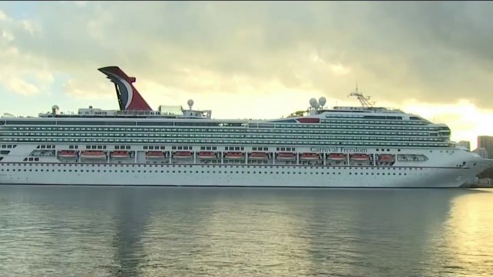 Estalla un brote de COVID-19 en un crucero de Carnival