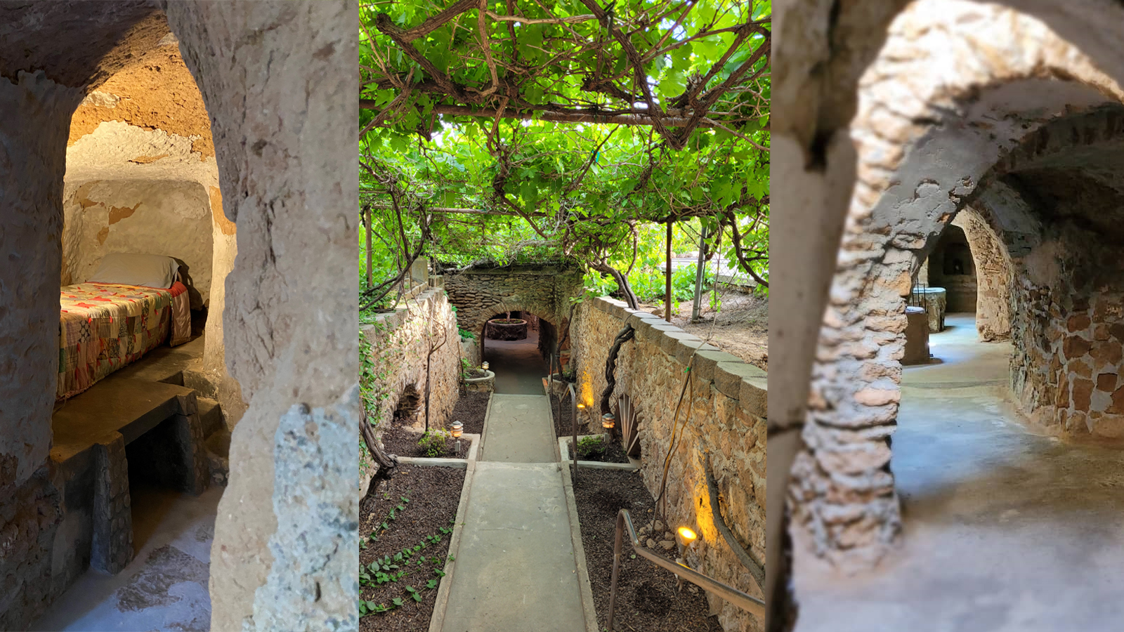 Un inmigrante construyó una histórica casa bajo tierra en EEUU para escapar del calor