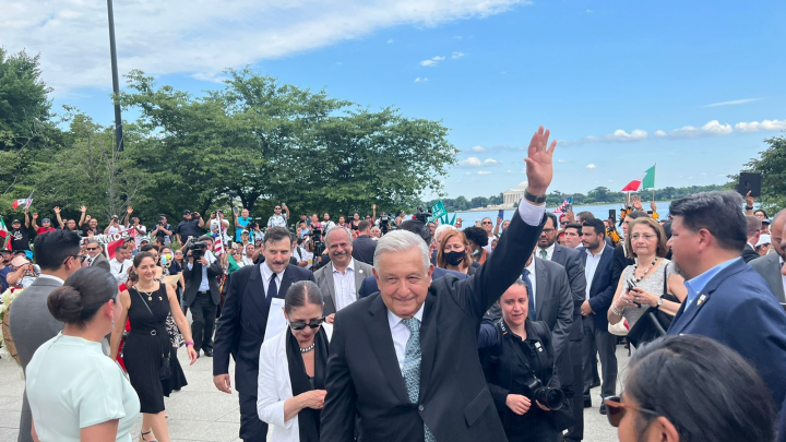 Visita de AMLO A E.U.