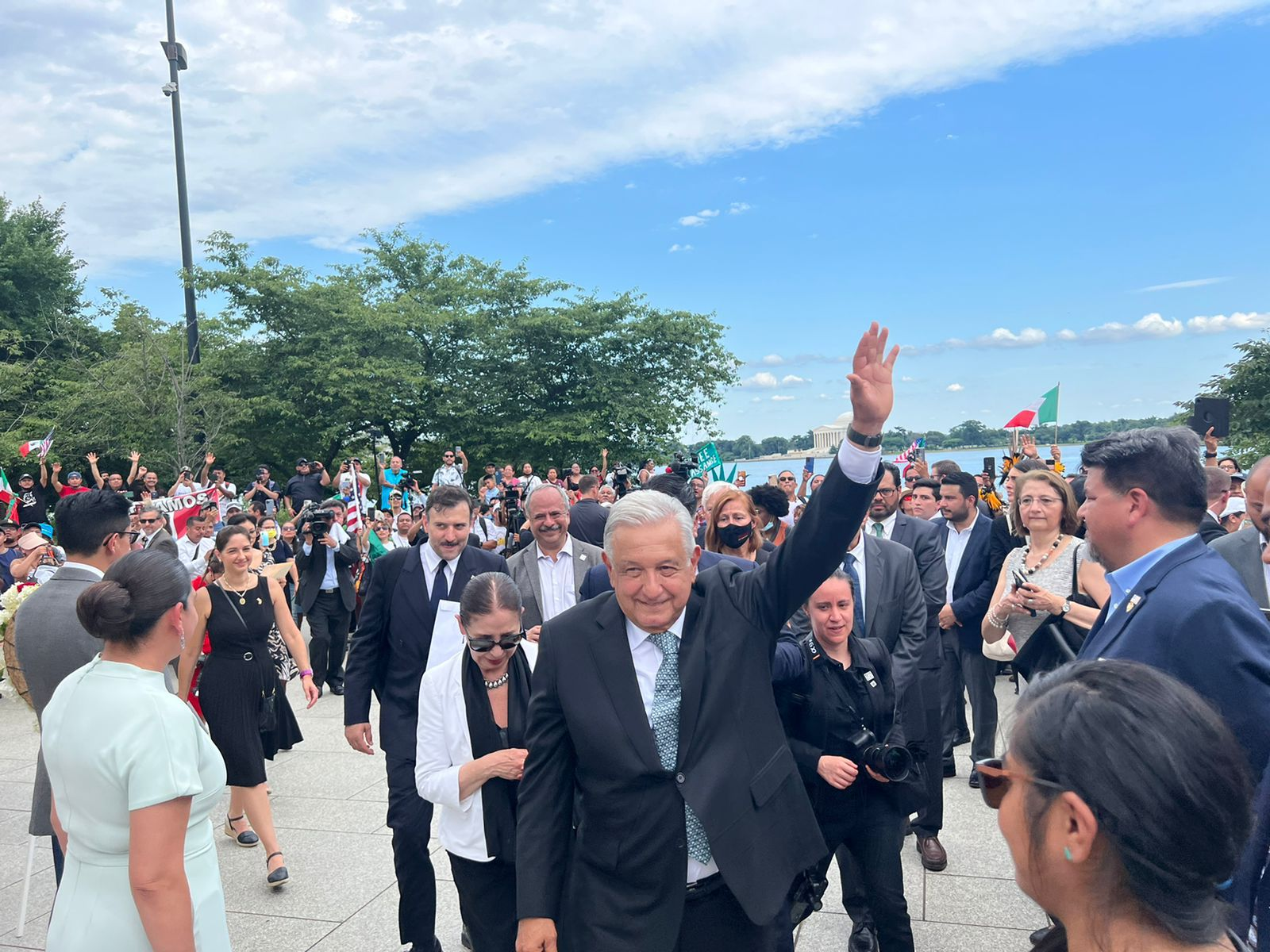 Visita de AMLO A E.U.