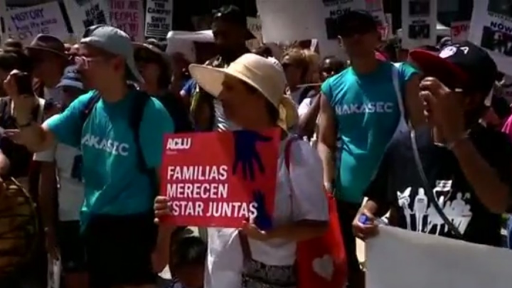 #INMIGRACIÓN | Organizaciones migrantes protestan en Texas