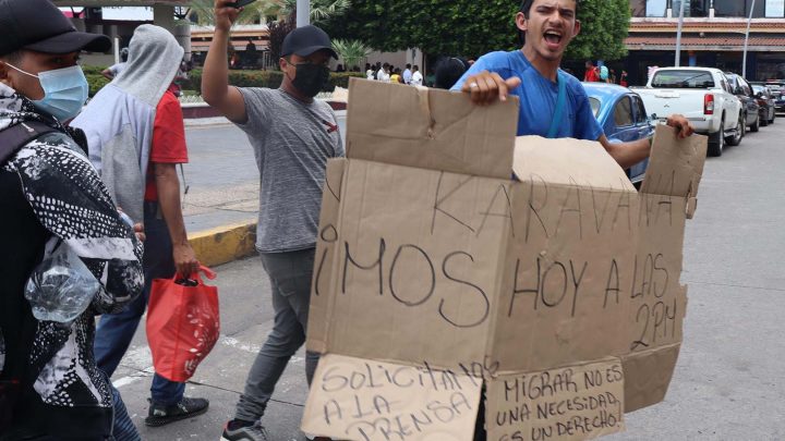 Nueva caravana de migrantes podría partir desde el sur de México hacia EEUU