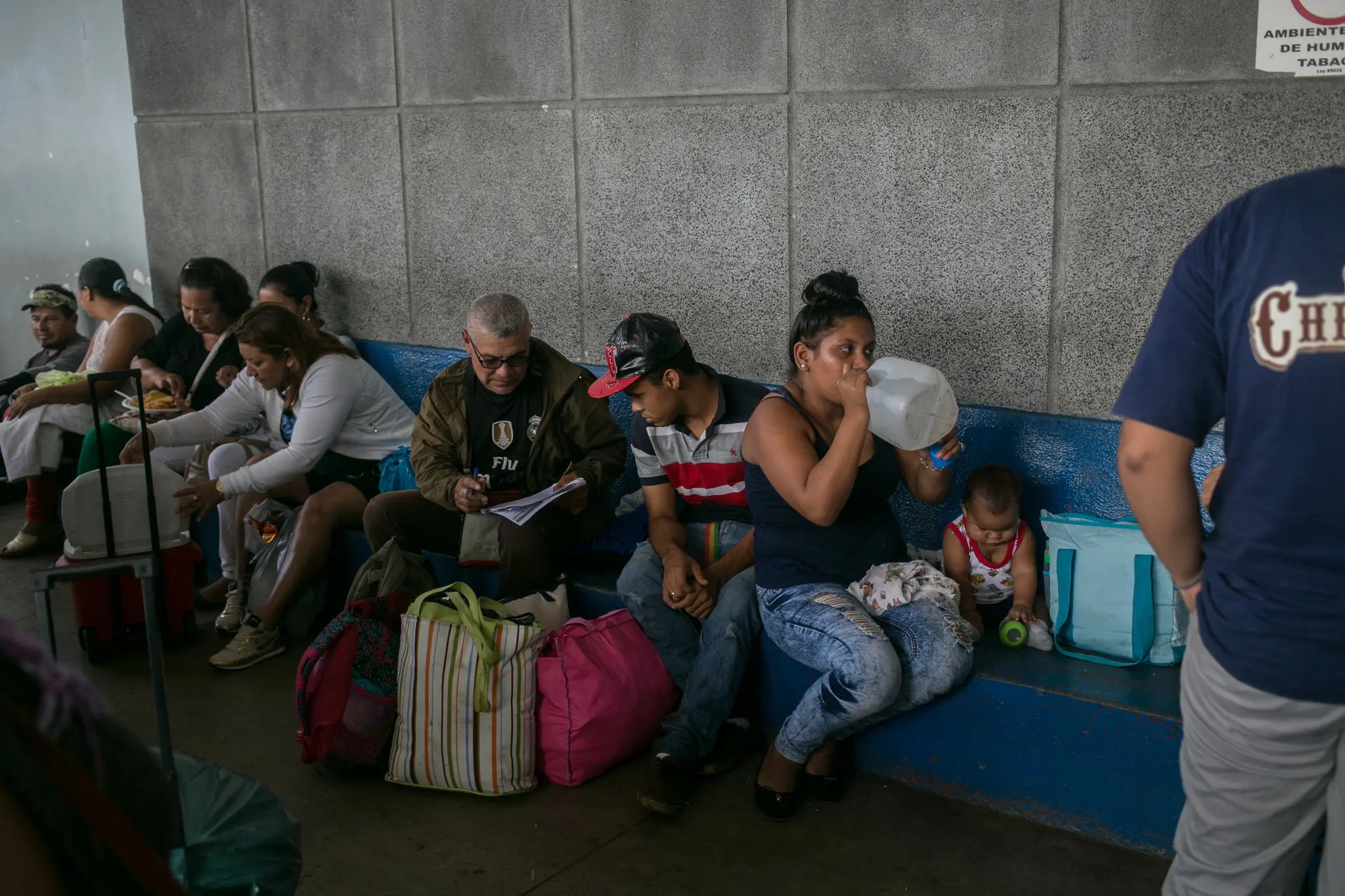 Salida masiva de migrantes nicaragüenses por Costa Rica