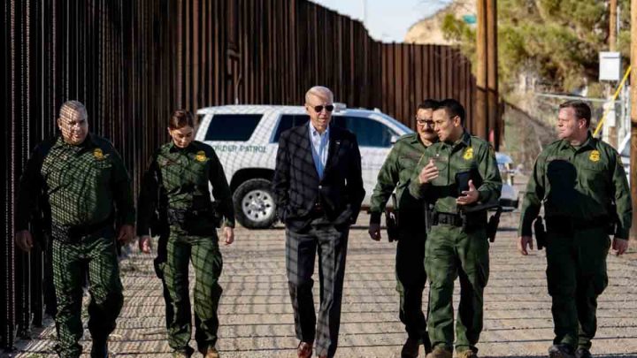 Primera visita de Biden a la frontera entre EEUU y México