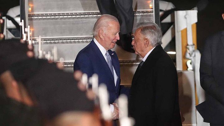 Biden ya está en México para la cumbre con López Obrador y Trudeau