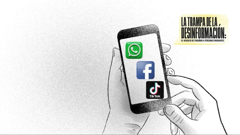 Creadores de contenido fomentan la desinformación entre personas migrantes