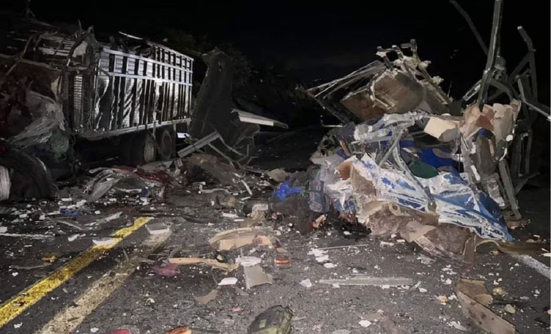 Hay 27 migrantes hospitalizados en México tras choque en la Cuacnopalan-Oaxaca