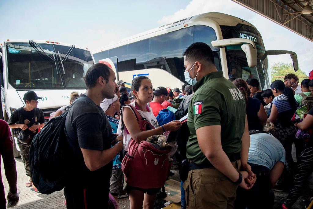 Mueren 18 inmigrantes venezolanos y haitianos en un accidente de tránsito en México