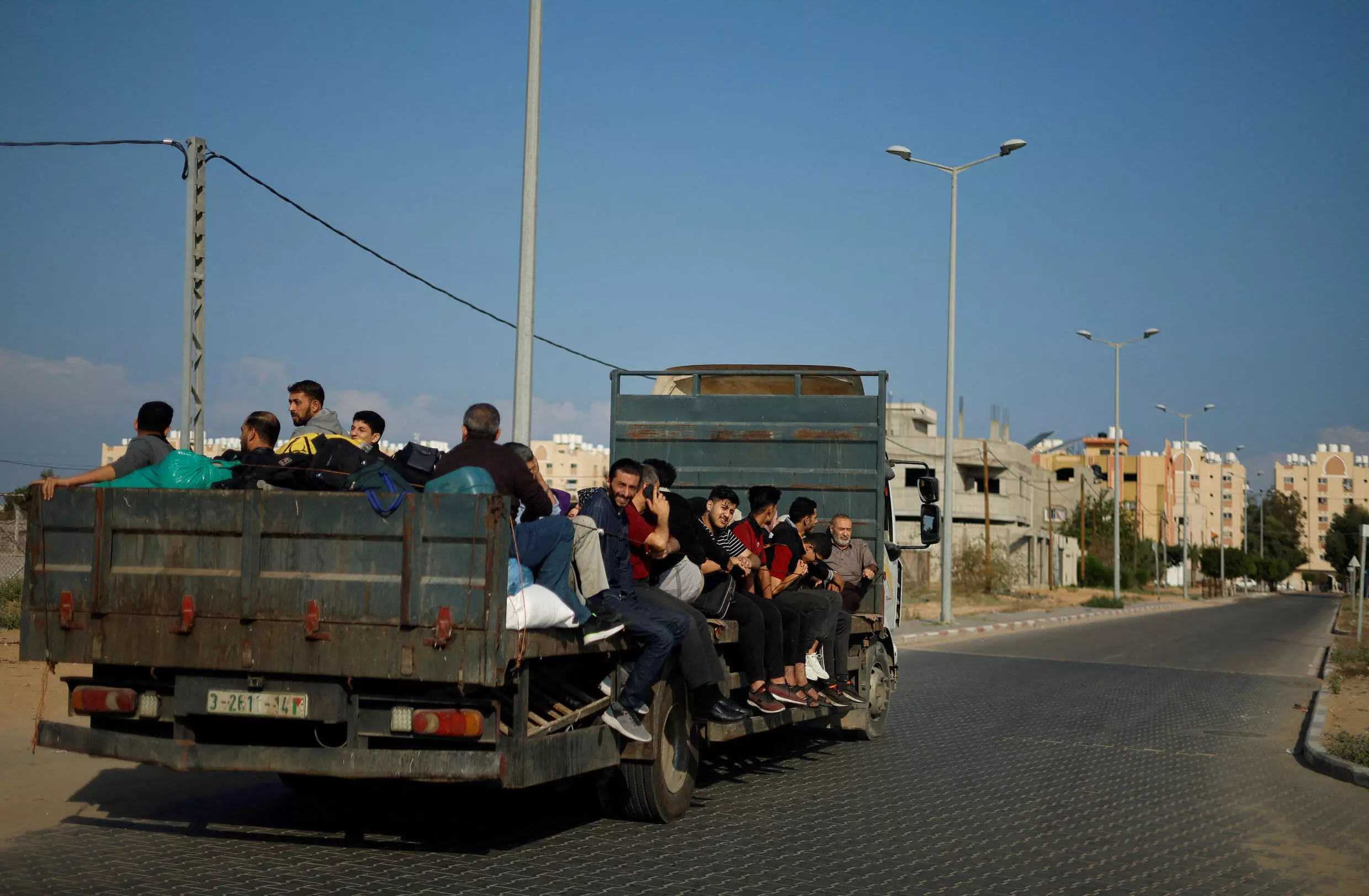 Guerra en Franja de Gaza deja más de un millón de desplazados palestinos en apenas nueve días