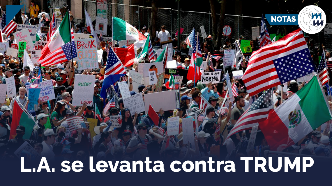 🚨 L.A. se levanta contra Trump