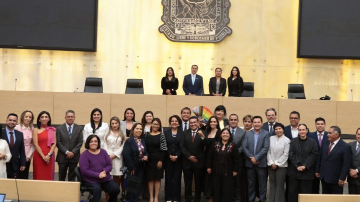 Pavel Gaspar Ramírez asume la Presidencia del Congreso del Estado de Puebla.