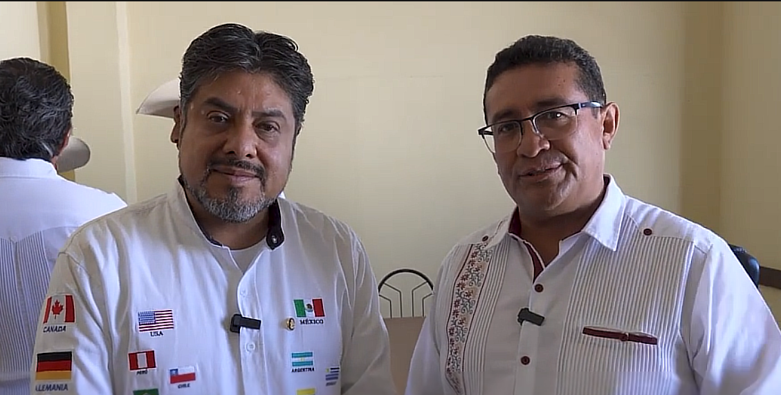 Entrevistando al Diputado Pavel Gaspar Ramírez.