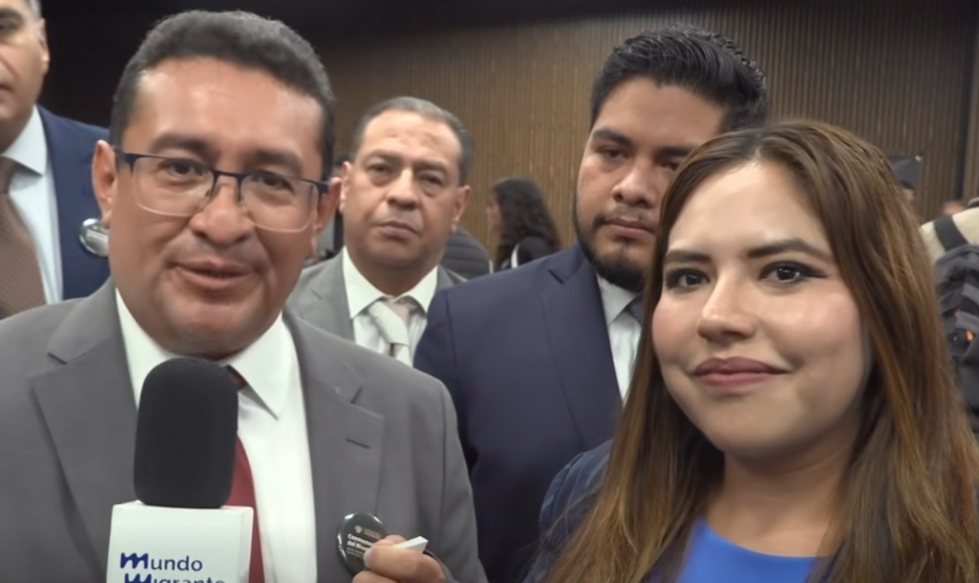 El diputado Pavel Gaspar Ramírez, reafirma la presencia de la comunidad migrante en el congreso,