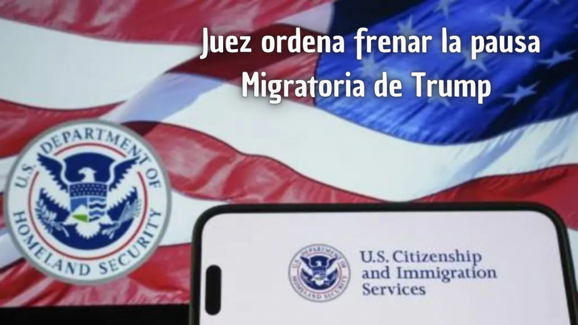 Tribunal federal ordena a USCIS reactivar tramitación de solicitudes migratorias suspendidas