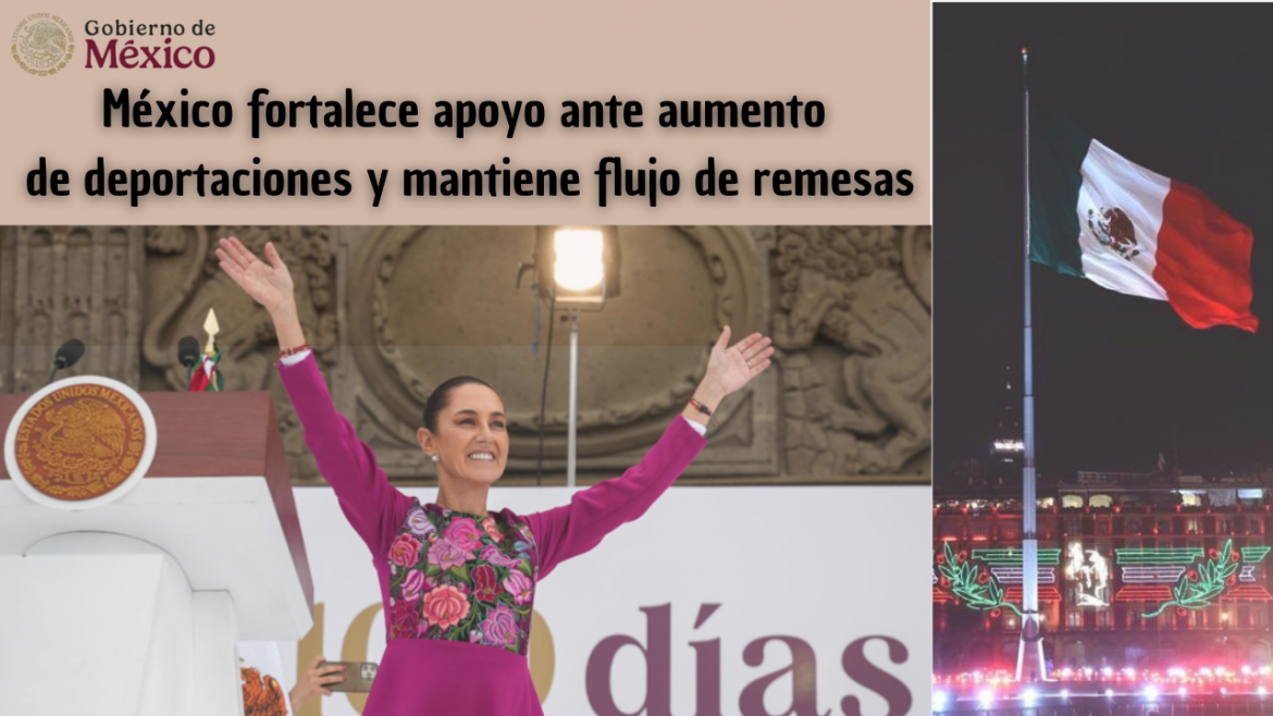 México fortalece apoyo a repatriados ante aumento de deportaciones y mantiene flujo estable de remesas