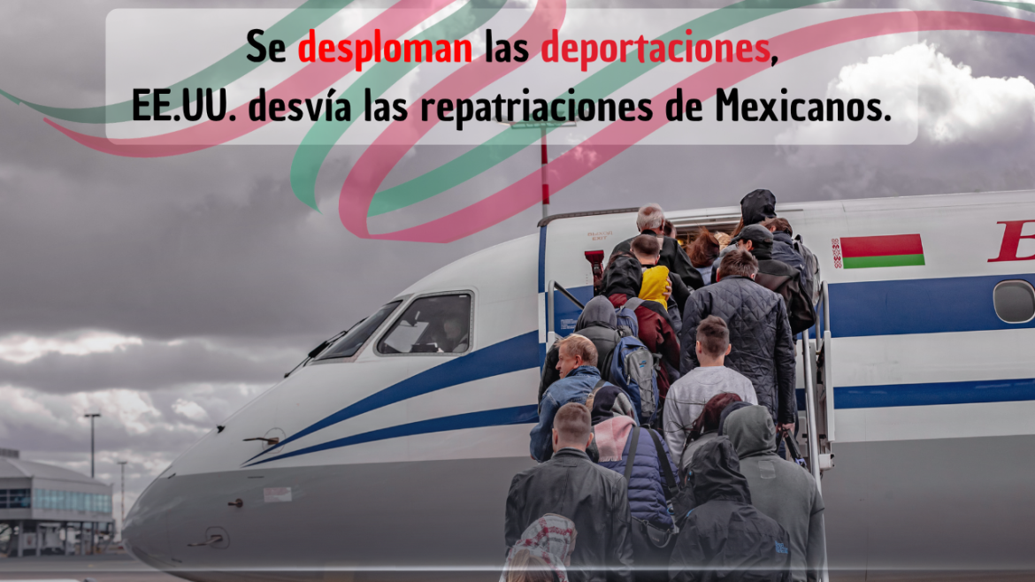 Se desploman las deportaciones por la frontera de Tamaulipas. EE.UU, desvía las repatriaciones de mexicanos a vuelos hacia Chiapas y Tabasco